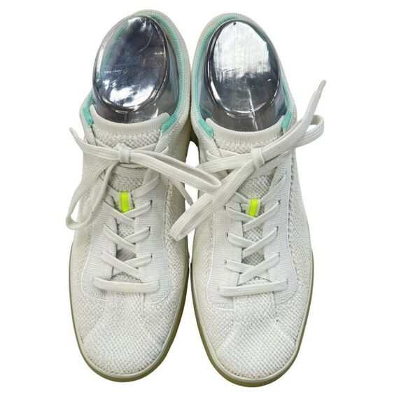 Rothy's Women's The Lace Up White Terry Sneaker Size 9 - Picture 4 of 14